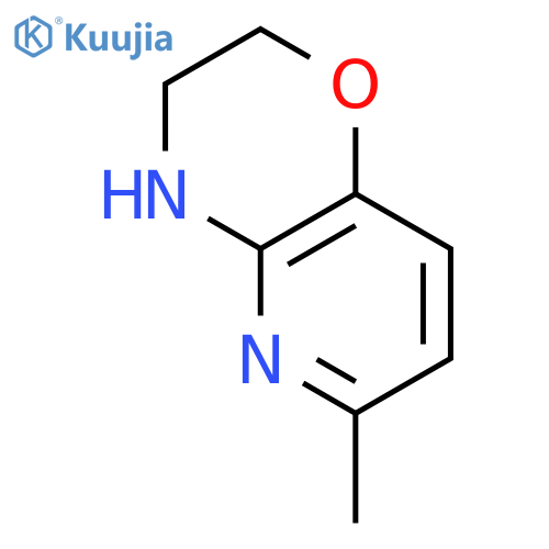 6-Methyl-3,4-dihydro-2H-pyrido3,2-b1,4oxazine structure