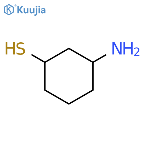 3-aminocyclohexane-1-thiol structure