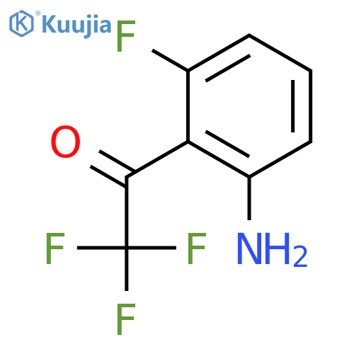 1-(2-amino-6-fluorophenyl)-2,2,2-trifluoroethan-1-one structure