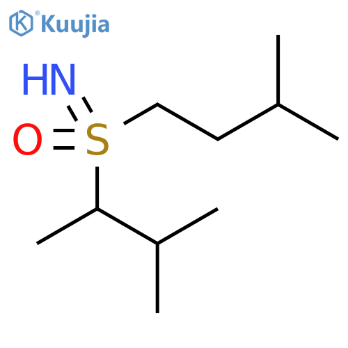 imino(3-methylbutan-2-yl)(3-methylbutyl)-lambda6-sulfanone structure