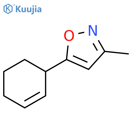 5-(cyclohex-2-en-1-yl)-3-methyl-1,2-oxazole structure