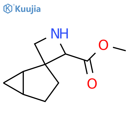 methyl spiroazetidine-3,2'-bicyclo3.1.0hexane-2-carboxylate structure