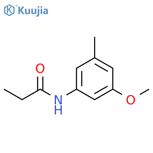 N-(3-Methoxy-5-methylphenyl)propanamide structure