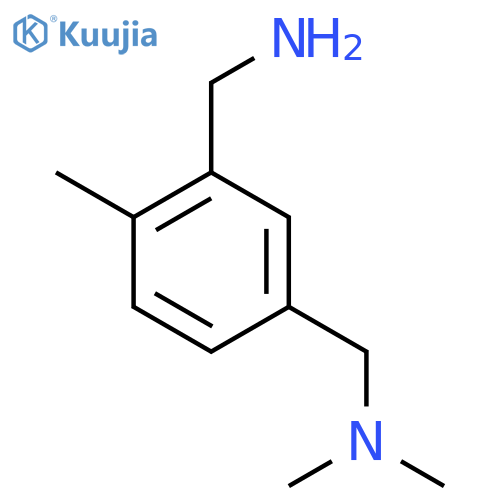 {5-(dimethylamino)methyl-2-methylphenyl}methanamine structure