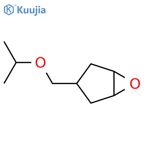 3-(propan-2-yloxy)methyl-6-oxabicyclo3.1.0hexane structure