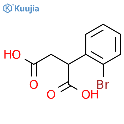 2-(2-Bromo-phenyl)-succinic acid structure
