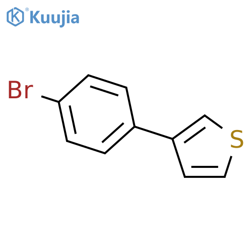 3-(4-BROMO-PHENYL)-THIOPHENE structure