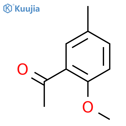 1-(2-Methoxy-5-methylphenyl)ethanone structure