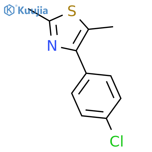 4-(4-Chlorophenyl)-2,5-dimethylthiazole structure