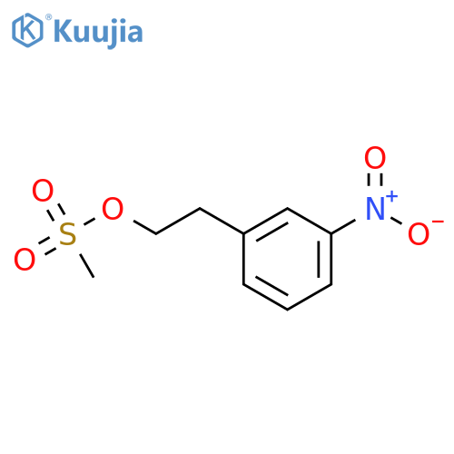 2-(3-Nitrophenyl)ethyl methanesulfonate structure