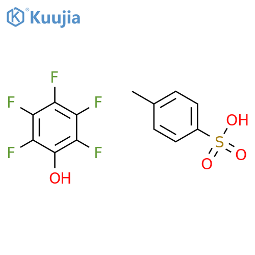 2,3,4,5,6-Pentafluorophenyl 4-Methylbenzenesulfonate structure