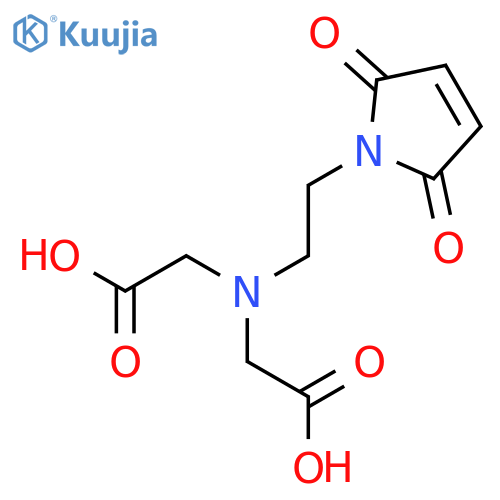 2,2'-((2-(2,5-Dioxo-2,5-dihydro-1H-pyrrol-1-yl)ethyl)azanediyl)diacetic acid structure