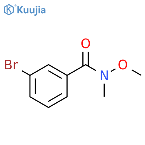 3-Bromo-N-methoxy-N-methylbenzamide structure