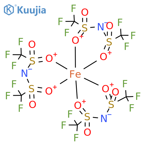 Iron tris(trifluoromethylsulfonyl)imide structure