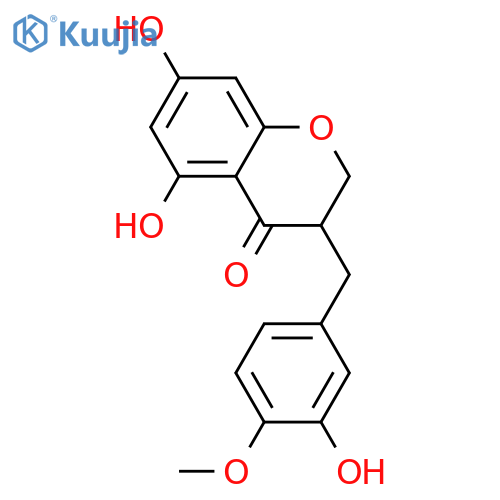 3',4',5,7-Tetrahydroxyhomoisoflavanone; (S)-form, 4'-Me ether structure