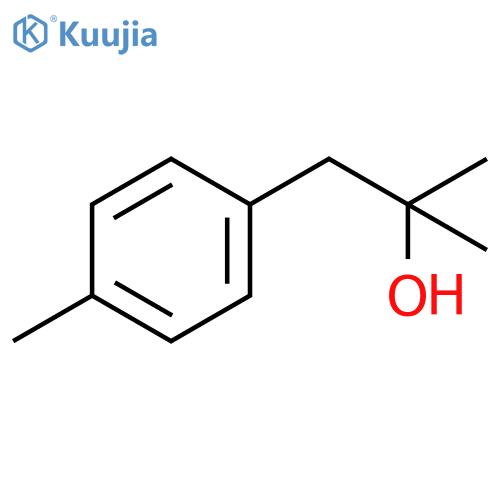 Benzeneethanol, alpha,alpha,4-trimethyl- structure
