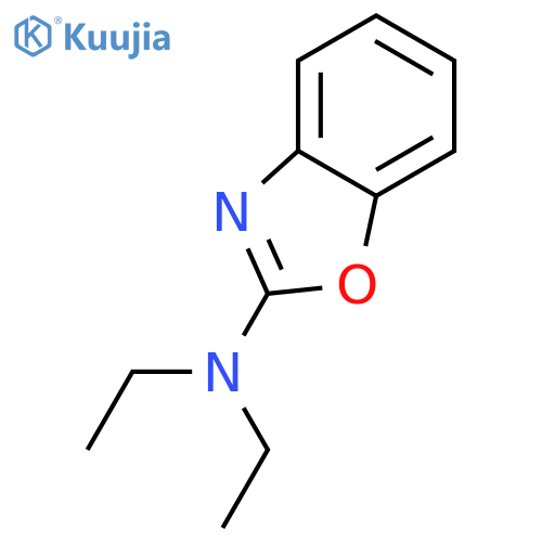 N,N-diethyl-1,3-benzoxazol-2-amine structure