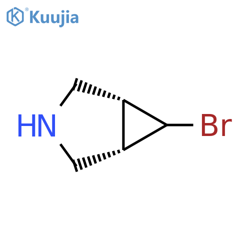 (1R,5S)-6-bromo-3-azabicyclo[3.1.0]hexane structure