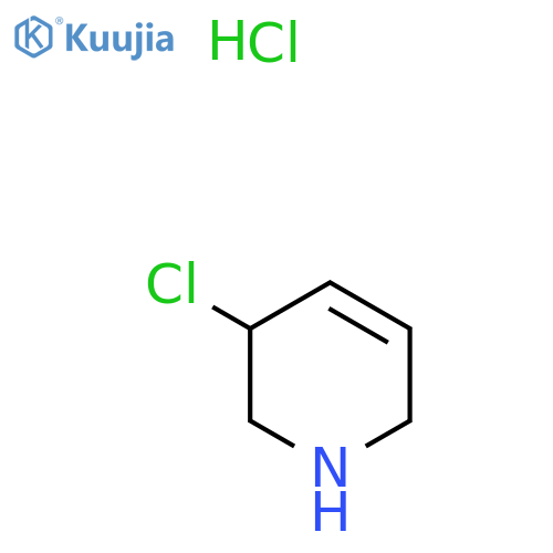 3-Chloro-1,2,3,6-tetrahydropyridine hydrochloride structure
