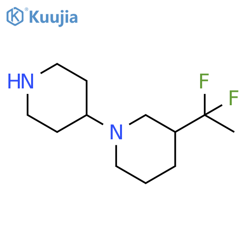 3-(1,1-difluoroethyl)-1,4'-bipiperidine structure