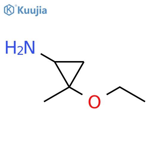 Cyclopropanamine, 2-ethoxy-2-methyl- structure