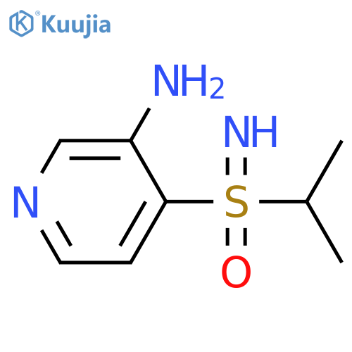 (3-aminopyridin-4-yl)(imino)(propan-2-yl)-lambda6-sulfanone structure