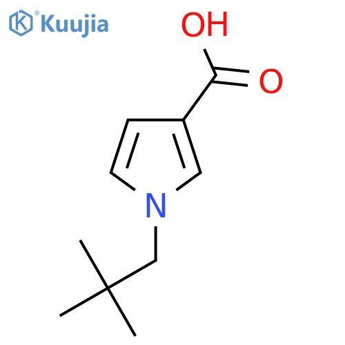 1-Neopentyl-1H-pyrrole-3-carboxylic acid structure