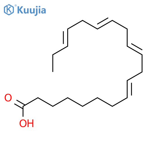 8,11,14,17-Eicosatetraenoicacid structure