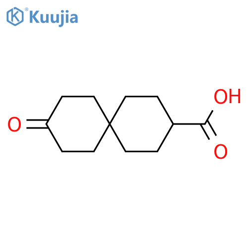 9-oxospiro[5.5]undecane-3-carboxylic acid structure