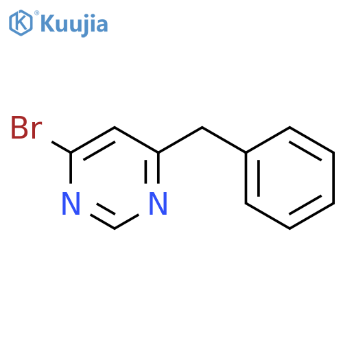 4-Benzyl-6-bromopyrimidine structure