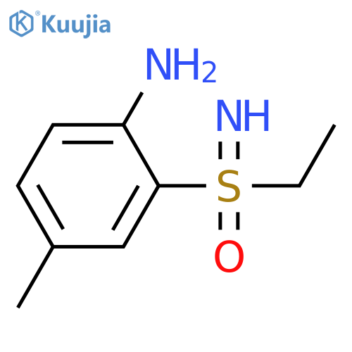 (2-amino-5-methylphenyl)(ethyl)imino-lambda6-sulfanone structure