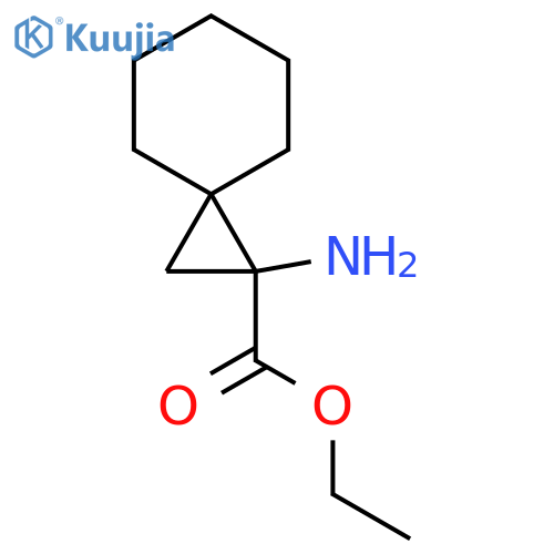 Ethyl 1-aminospiro[2.5]octane-1-carboxylate structure