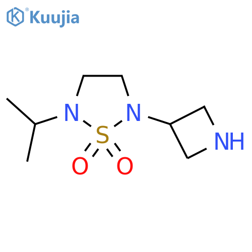2-(Azetidin-3-yl)-5-isopropyl-1,2,5-thiadiazolidine 1,1-dioxide structure