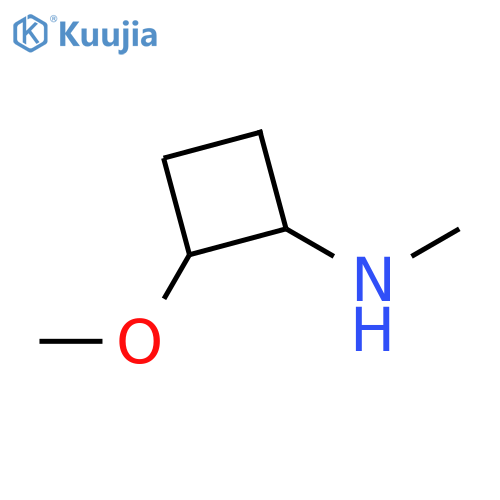 Cyclobutanamine, 2-methoxy-N-methyl- structure