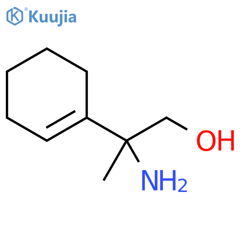 2-amino-2-(cyclohex-1-en-1-yl)propan-1-ol structure