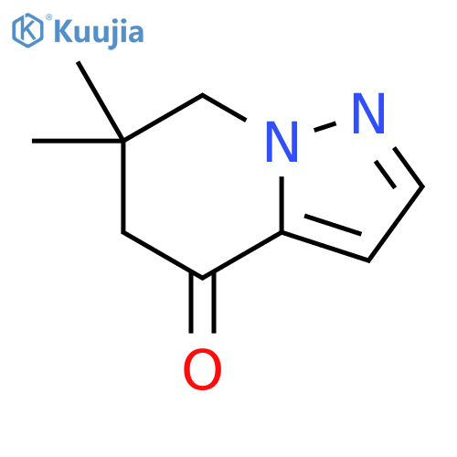 Pyrazolo[1,5-a]pyridin-4(5H)-one, 6,7-dihydro-6,6-dimethyl- structure