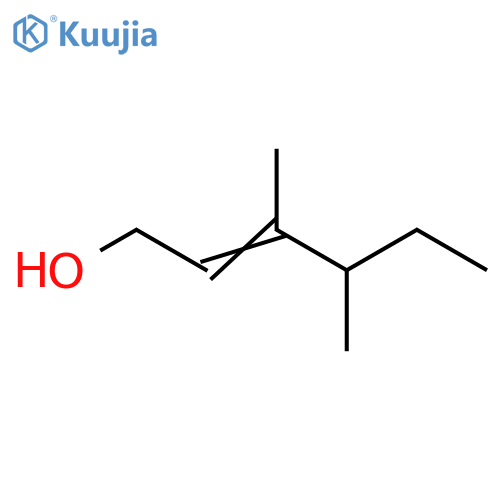 2-Hexen-1-ol, 3,4-dimethyl- structure