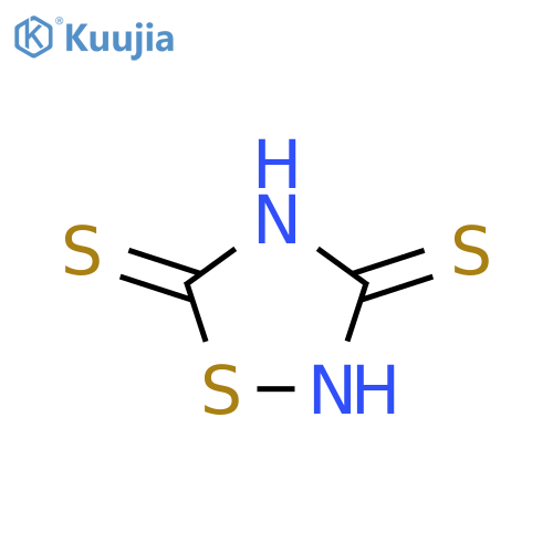 1,2,4-thiadiazolidine-3,5-dithione structure