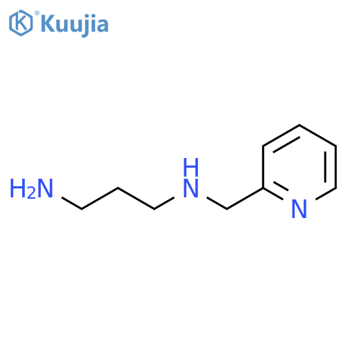 1,3-Propanediamine, N-(2-pyridinylmethyl)- structure