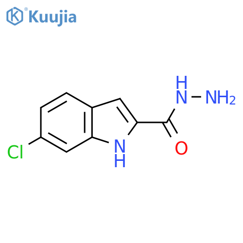 6-Chloro-1H-indole-2-carbohydrazide structure