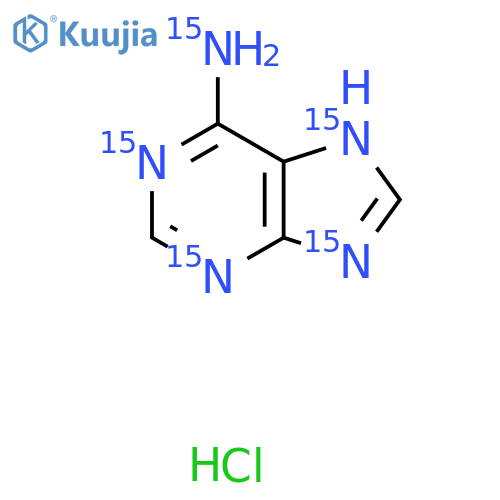 Adenine Hydrochloride-15N5 structure