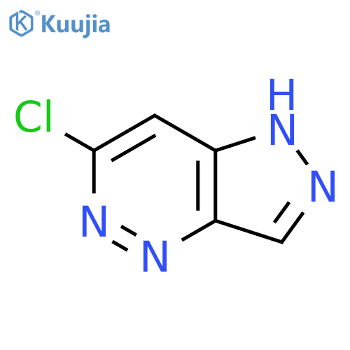 6-chloro-1H-pyrazolo[4,3-c]pyridazine structure