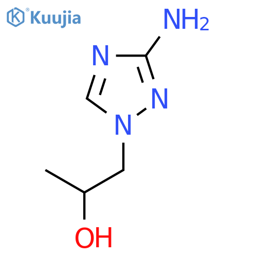 1-(3-Amino-1h-1,2,4-triazol-1-yl)propan-2-ol structure