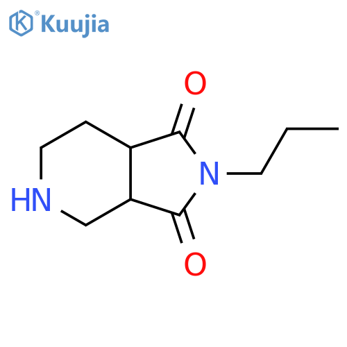 2-Propylhexahydro-1H-pyrrolo[3,4-c]pyridine-1,3(2H)-dione structure