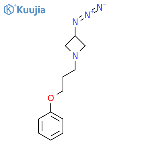 3-Azido-1-(3-phenoxypropyl)azetidine structure