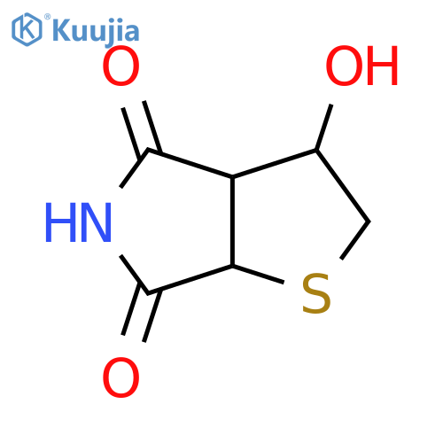 3-hydroxytetrahydro-4H-thieno[2,3-c]pyrrole-4,6(5H)-dione structure