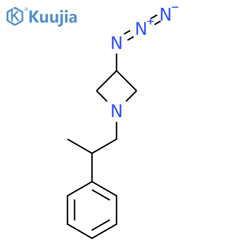 3-Azido-1-(2-phenylpropyl)azetidine structure