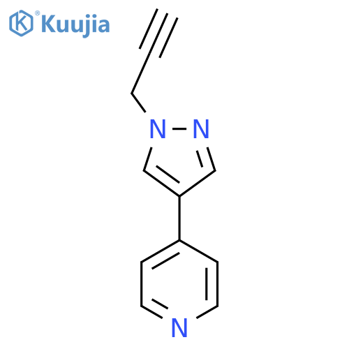 4-(1-(Prop-2-yn-1-yl)-1H-pyrazol-4-yl)pyridine structure
