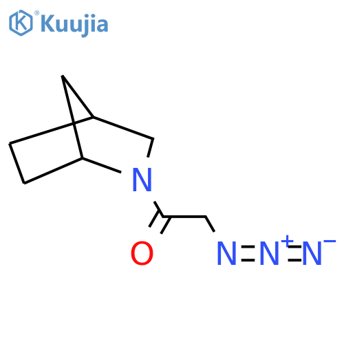 2-Azido-1-(2-azabicyclo[2.2.1]heptan-2-yl)ethan-1-one structure