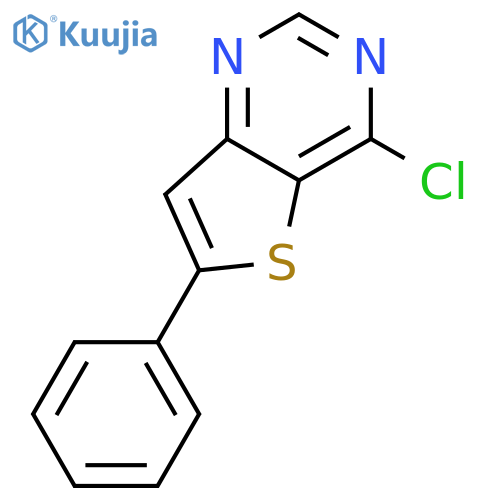 4-Chloro-6-phenylthieno[3,2-d]pyrimidine structure